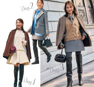 【40代のミニスカSNAP】ブーツやタイツがあれば抵抗なしで上品に！〈STORY人気読者編〉５選