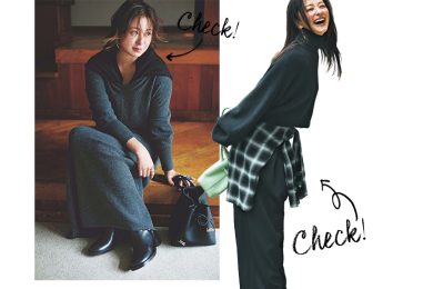 オシャレ40代に「ニットからチラ見せ」コーデが大ブーム！最高に今っぽくなるワザ