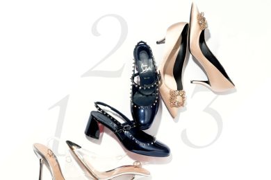 ここぞの日はやっぱりヒールパンプス。「キラキラヒール」が40代の新定番！