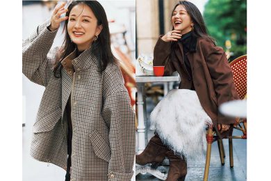 【メンズものアウター×スカート】カッコ良さも可愛さもオシャレさも。これが40代の理想的コーデ！