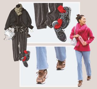 帰省や初詣にも！パッと垢抜ける「上品スニーカーコーデ」５選