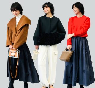 【40代×骨格ウェーブ】年末イベントで褒められる！大人の「華やかコーデ」5選