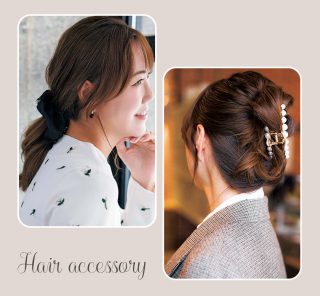 シュシュ、クリップetc.｜40代の【ヘア小物アレンジ】SNAP！最旬アイテムは？