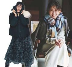 真冬の寒い日も“すっきり”温かく！「太って見えない」防寒コーデ５選
