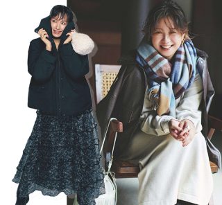 真冬の寒い日も“すっきり”温かく！「太って見えない」防寒コーデ５選