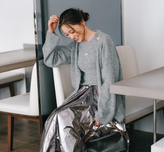 【気温10〜13℃】寒い日でもきれい見え！40代の冬コーデ〈3選〉