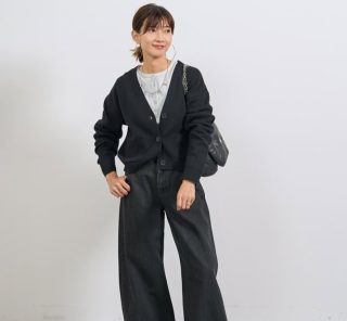 【ユニクロ】大人の〈黒名品〉が使える！オシャレに差がつくコーデ3選