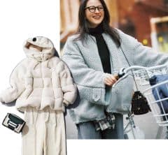 40代ママの「冬休みカジュアル」は【ボアアウター】でアクティブに華やぐ！〈４選〉