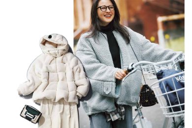 40代ママの「冬休みカジュアル」は【ボアアウター】でアクティブに華やぐ！〈４選〉