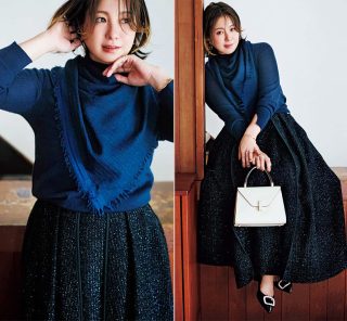 【ママ友ランチや保護者会に】 サッと巻くだけで失敗しない「きちんと見え」小物