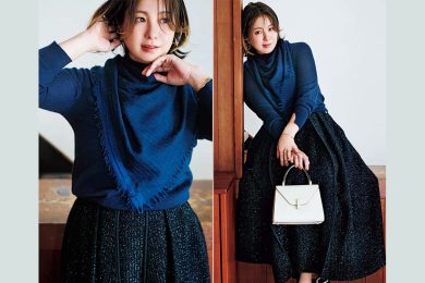 【ママ友ランチや保護者会に】 サッと巻くだけで失敗しない「きちんと見え」小物