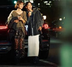 久しぶりの“夜飲み”は、「ゆるトップス×タイトスカート」の女っぽさがちょうどいい!