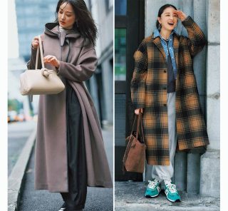 羽織るだけでオシャレになれた、最旬「ロングコート」のお出かけコーデ３選