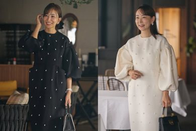 STORYスタッフが忘年会で被った【上品映えワンピ】はどこのブランド？