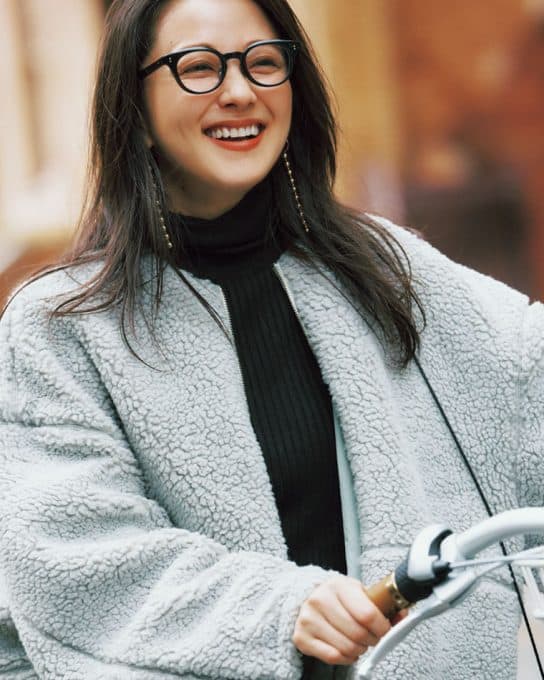 温かくて巻き込み知らず!【ボアブルゾン】が底冷えする日の自転車送迎に◎