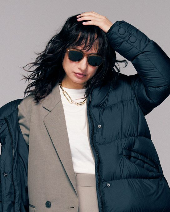 忙しくなりそうな一週間は肩の凝らない【極軽ダウンコート】で始める