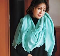 冬のニットコーデのお悩みは【薄軽ストール】一枚でなんとかなる！