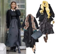 40代が今っぽく華やぐ『黒コーデ』５選。年明けの予定も”映え”で幸先良く！