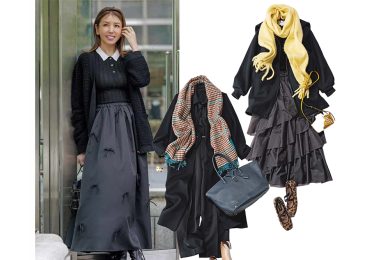 40代が今っぽく華やぐ『黒コーデ』５選。年明けの予定も”映え”で幸先良く！