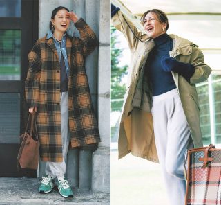最高気温14度以下～コートは重ねワザで真冬用にシフト！【アウターの選び方・着方】