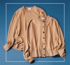 12月に服を買うなら…春も、10年後も使える【名品カーディガン】が大正解