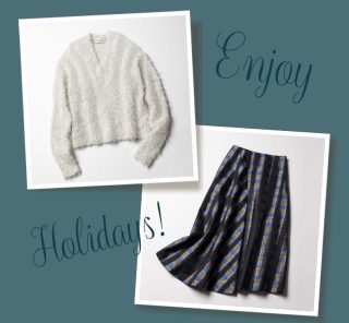 「映え」を求められるホリデーシーズンに大活躍【1枚で華やぐ名品】＜2選＞