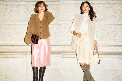 40代に「ハーフパンツ」が流行中！ブーツなら“足出してる”感ゼロでオシャレ！