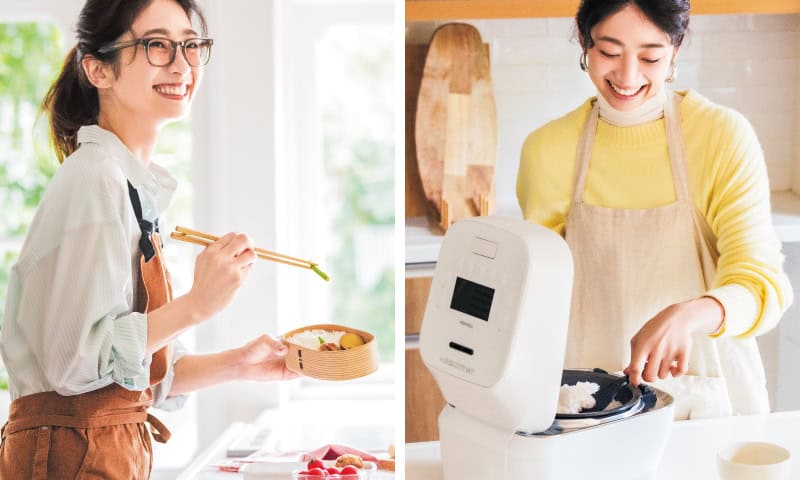 忙しいママに寄り添う家電！真空機能の【炊飯器】