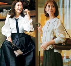 卒入式だけじゃもったいない！40代が本当に使える「きれいめブラウス」6選