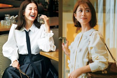 卒入式だけじゃもったいない！40代が本当に使える「きれいめブラウス」6選