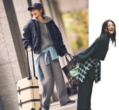 流行中だけど…「シャツの腰巻き」40代の正解は？真冬のコーデのアクセントに！