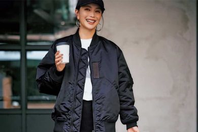 張り切りすぎず「オシャレしたい」気分にぴったり。【黒スカート】軸のお出かけコーデ