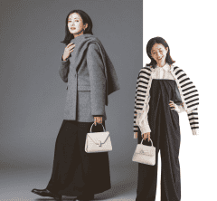 着込んでも華やぐ！40代の「洒落感モノトーン」正解コーデ４選