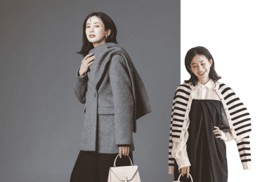 着込んでも華やぐ！40代の「洒落感モノトーン」正解コーデ４選