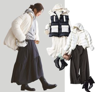 今季最強の寒波が到来！「40代のあったかダウンコーデ」は、こう着るとアカ抜け！