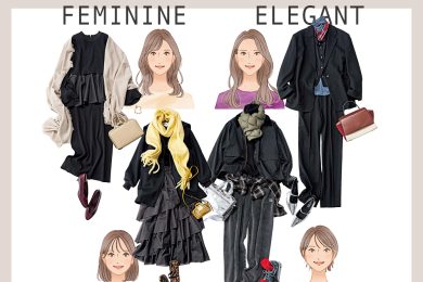 【顔タイプ診断別】あなたの「顔がパッと映える」色は？首元アイテムで取り入れて！