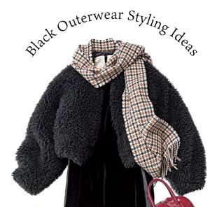 黒アウターなのに「パッと垢抜けてる」コーデ４選。決め手は“顔タイプ”とのバランスにあり！