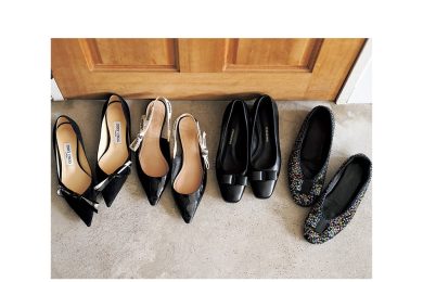 40代人気読者・番匠さんの【甘め黒パンプス】コレクションが素敵すぎる♡