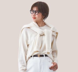 ニットのマンネリも解決！冬後半は【最旬ワイドパンツ】でオシャレを更新