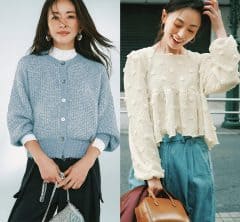 極寒〜春の気温まで！「今からヘビロテできる」着回し上手トップス４選