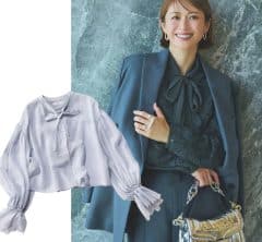 40代の卒入学式スタイル、「ブラウス派」の正解コーデ３選