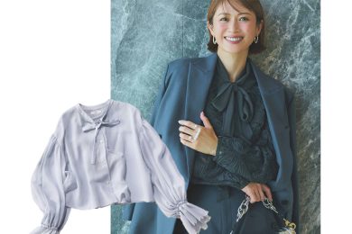 40代の卒入学式スタイル、「ブラウス派」の正解コーデ３選