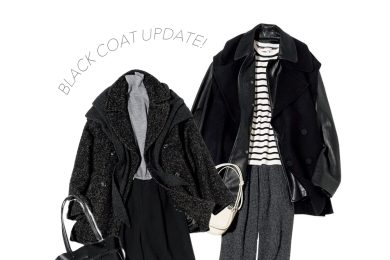 「黒コート」を持ってるなら必見！ まるで“新しいアウター”見えするコーデ術