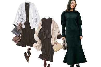 【黒ワンピコーデ】オシャレしたい日もラクしたい日も、これ1着！〈４選〉