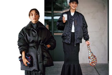 どんなコーデにも似合って洒落る！【着映える黒アウター】３選