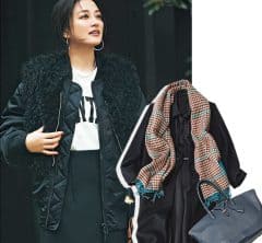 飽きるのはまだ早い！「黒アウター」が着映えるアレンジコーデ５選