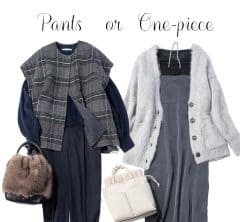 ママ友ランチ、どっちで行く？ 40代【甘派vsきれいめカジュアル】コーデ対決！