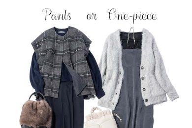 ママ友ランチ、どっちで行く？ 40代【甘派vsきれいめカジュアル】コーデ対決！