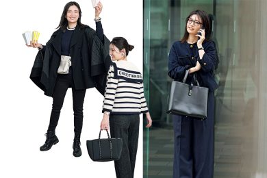 40代・大人気読者の真似したくなる【冬コーデ】8選。〈黒ベース×上品甘カジュアル〉