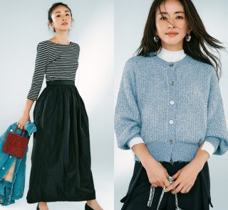 今買って春まで長く使える！40代の毎日コーデを助ける「サマ見え服」3選